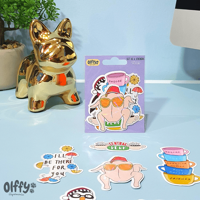 Set stickers Friends