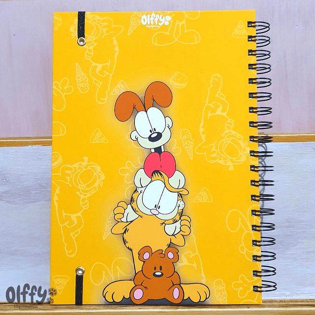 Cuaderno Garfields Naranja