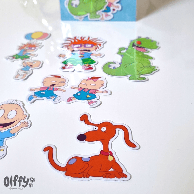 Set Stickers Los Rugrats