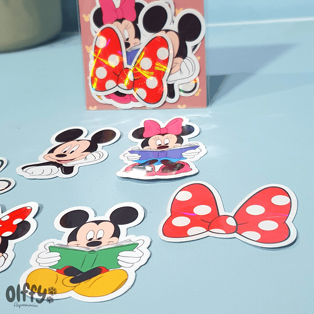 Set Stickers Mickey & Minnie