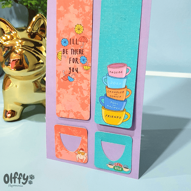 Set marcapáginas Friends