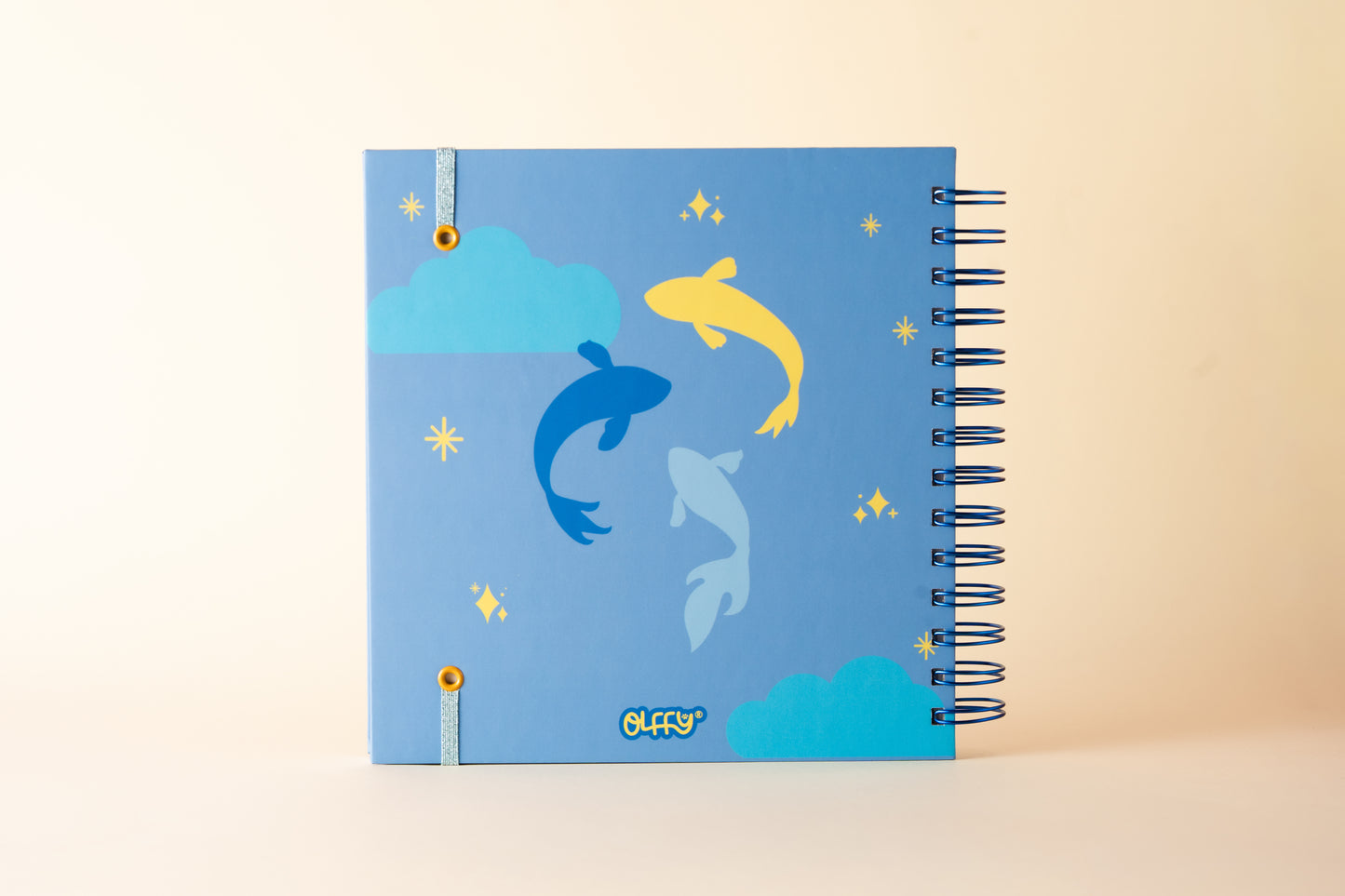 Cuaderno Gatito Azul