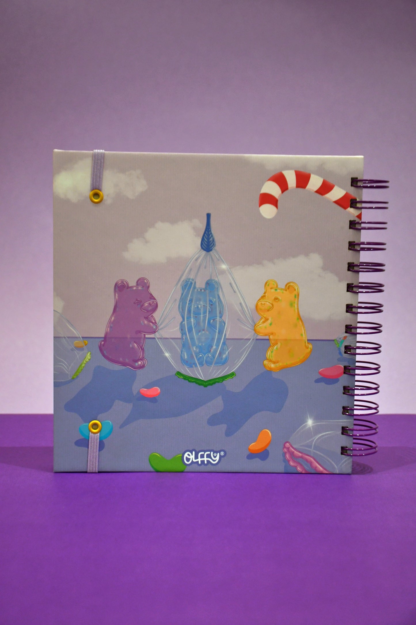 Cuaderno plan mensual-Osito de Gomita
