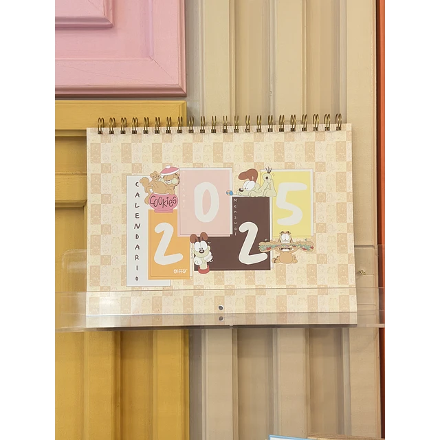 Calendario y Planner mensual Garfield