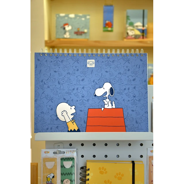 Calendario y Planner mensual Snoopy 2025