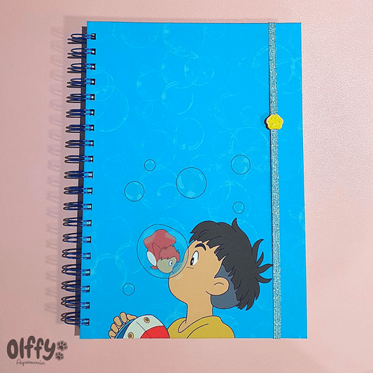 Cuaderno Ponyo y el secreto de la sirenita