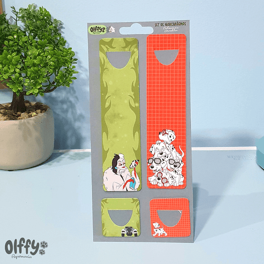 Set Marcapáginas Cruella