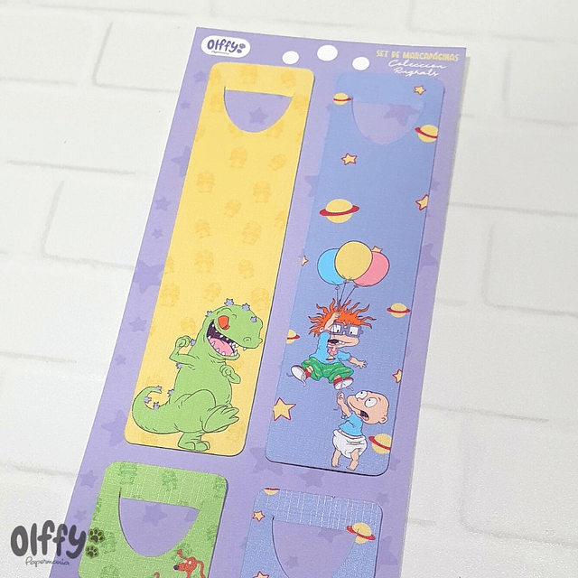 Set Marcapáginas Los Rugrats