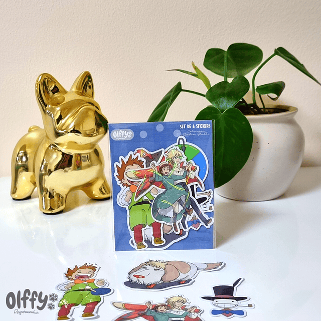 Set Stickers El Castillo Ambulante