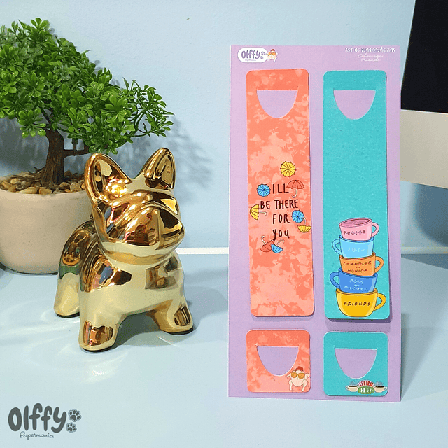 Set marcapáginas Friends