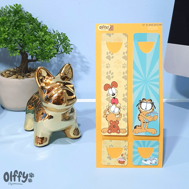 Set marcapáginas Garfields