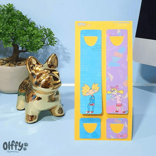 Set marcapáginas Hey Arnold!