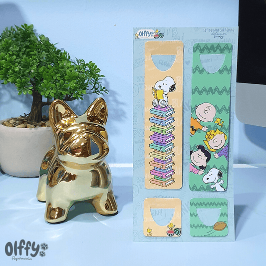 Set marcapáginas Snoopy