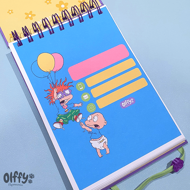 Planner Diario Los Rugrats