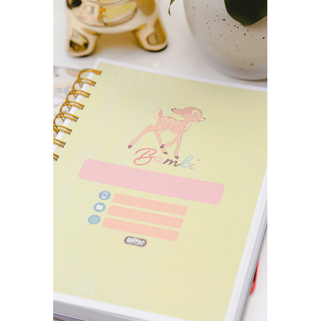 Cuaderno Bambi