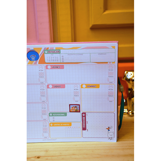 Planificador Semanal Coraje