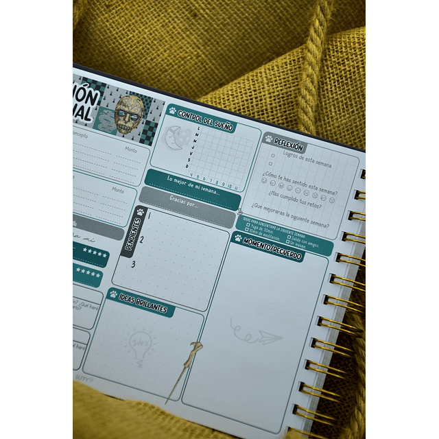 Planificador Semanal Hogwarts Harry Potter