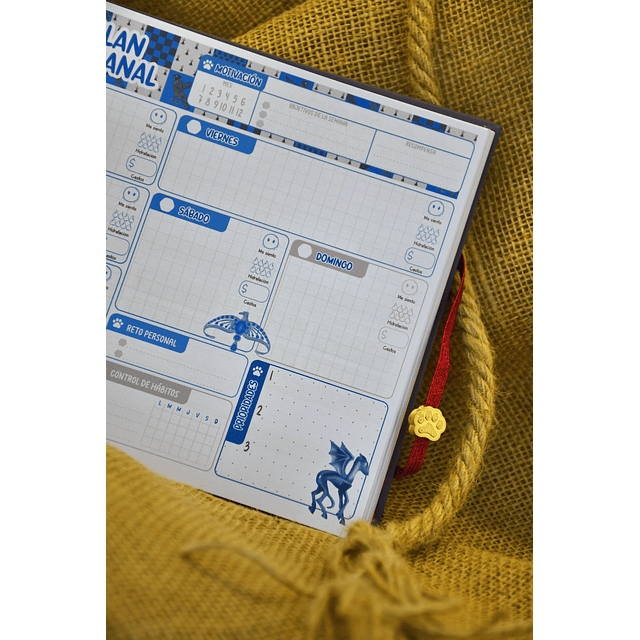 Planificador Semanal Hogwarts Harry Potter