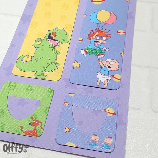 Set Marcapáginas Los Rugrats