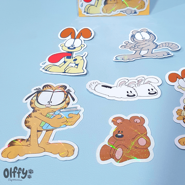 Set Sticker Garfield