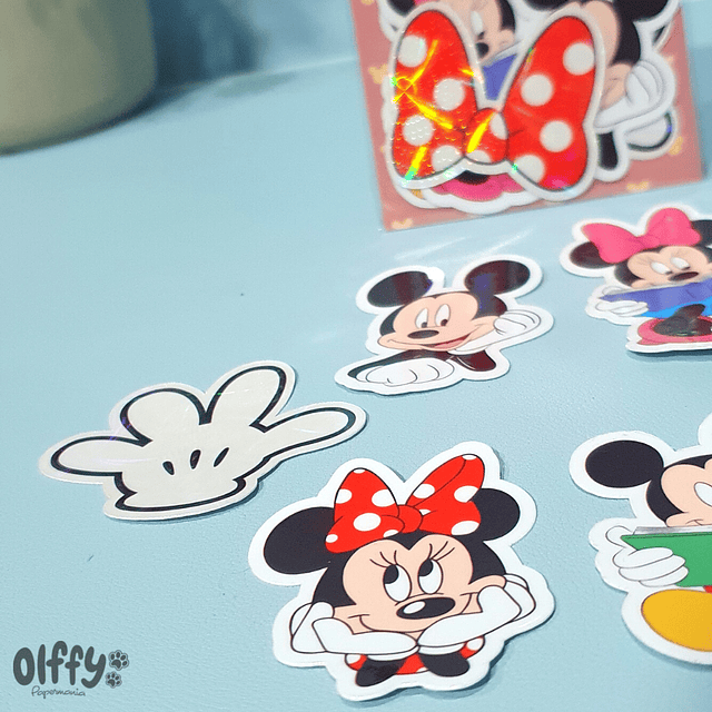 Set Stickers Mickey & Minnie