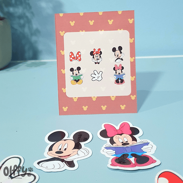 Set Stickers Mickey & Minnie