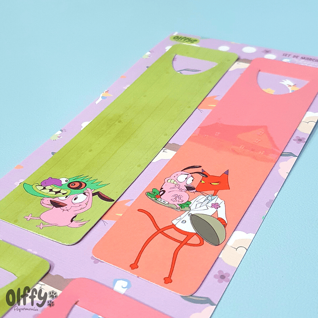 Set marcapáginas Coraje