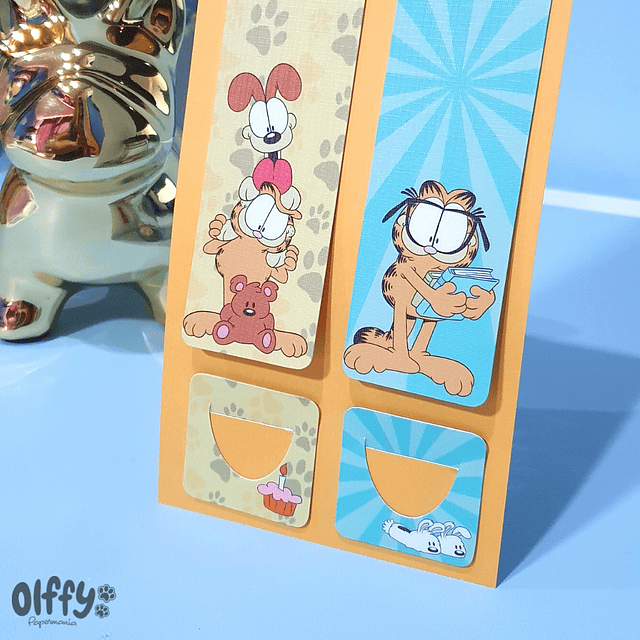 Set marcapáginas Garfields