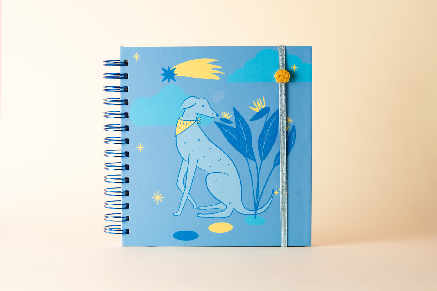 Cuaderno Galgo Azul
