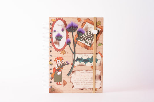 Cuaderno Zorro Culpeo y Cardo