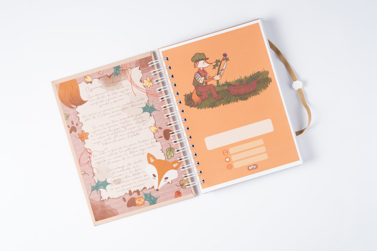 Cuaderno Zorro Culpeo y Cardo