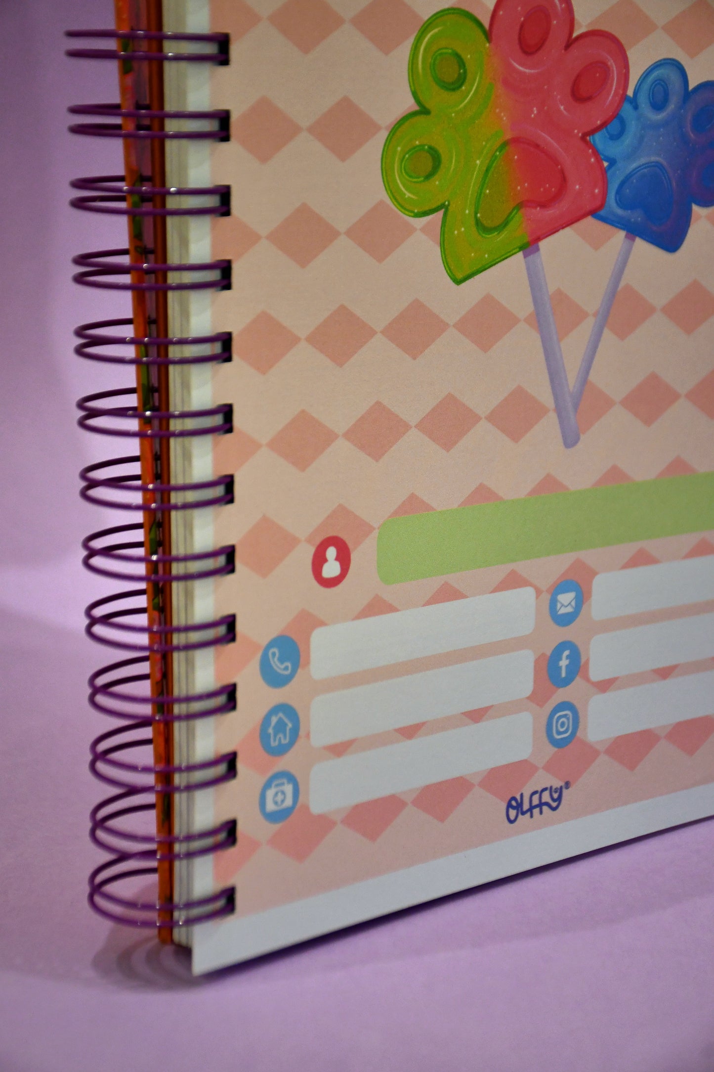 Cuaderno Dulceria Olffy
