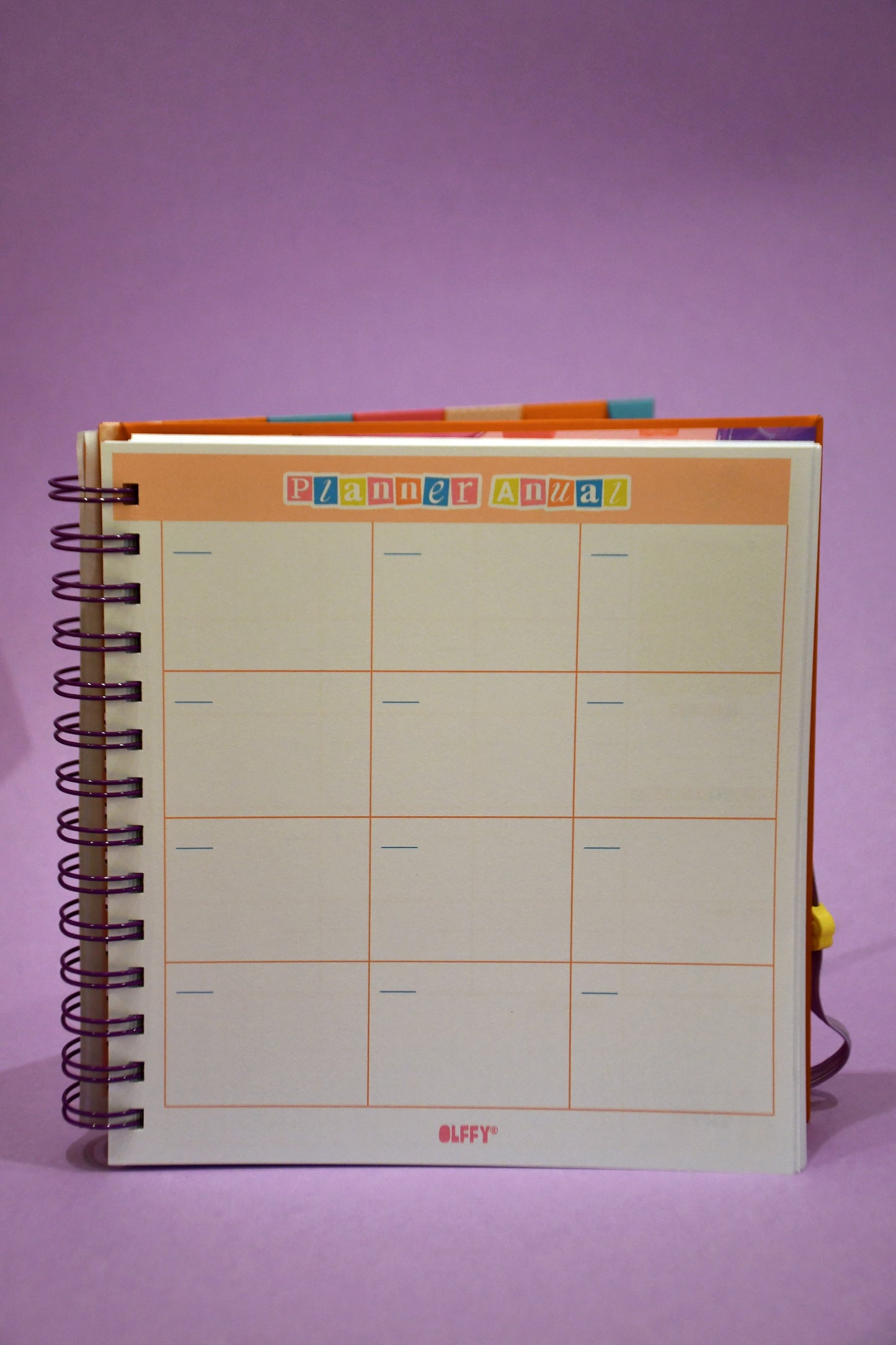 Cuaderno plan mensual Dulce Olffy