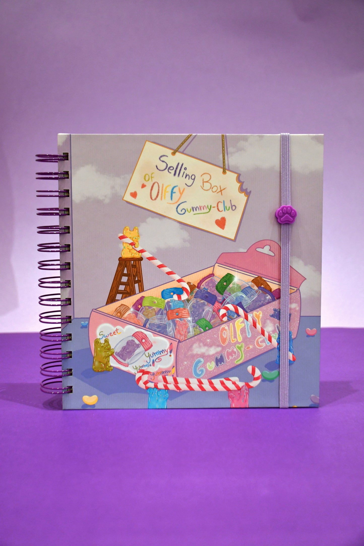 Cuaderno plan mensual-Osito de Gomita