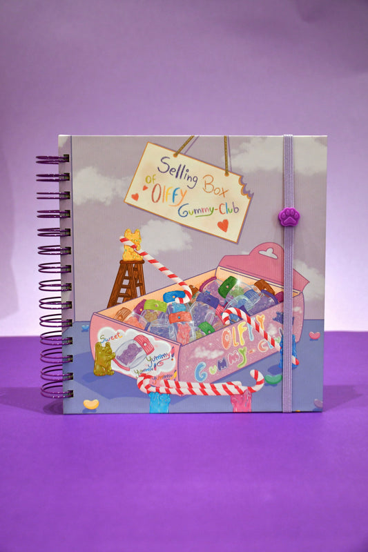 Cuaderno plan mensual-Osito de Gomita