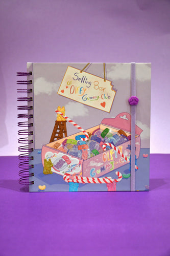 Cuaderno plan mensual-Osito de Gomita