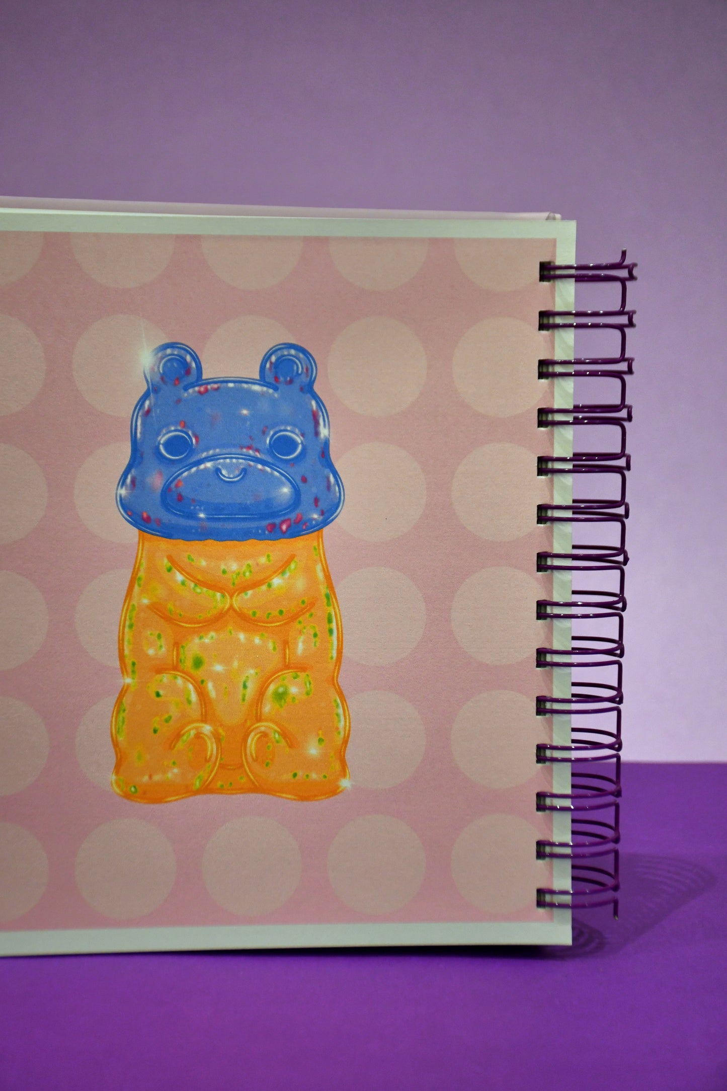 Cuaderno plan mensual-Osito de Gomita