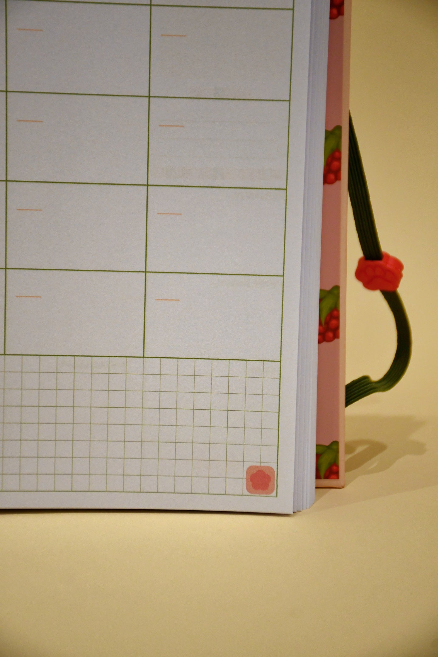 Cuaderno plan mensual- Frutillita magallánica