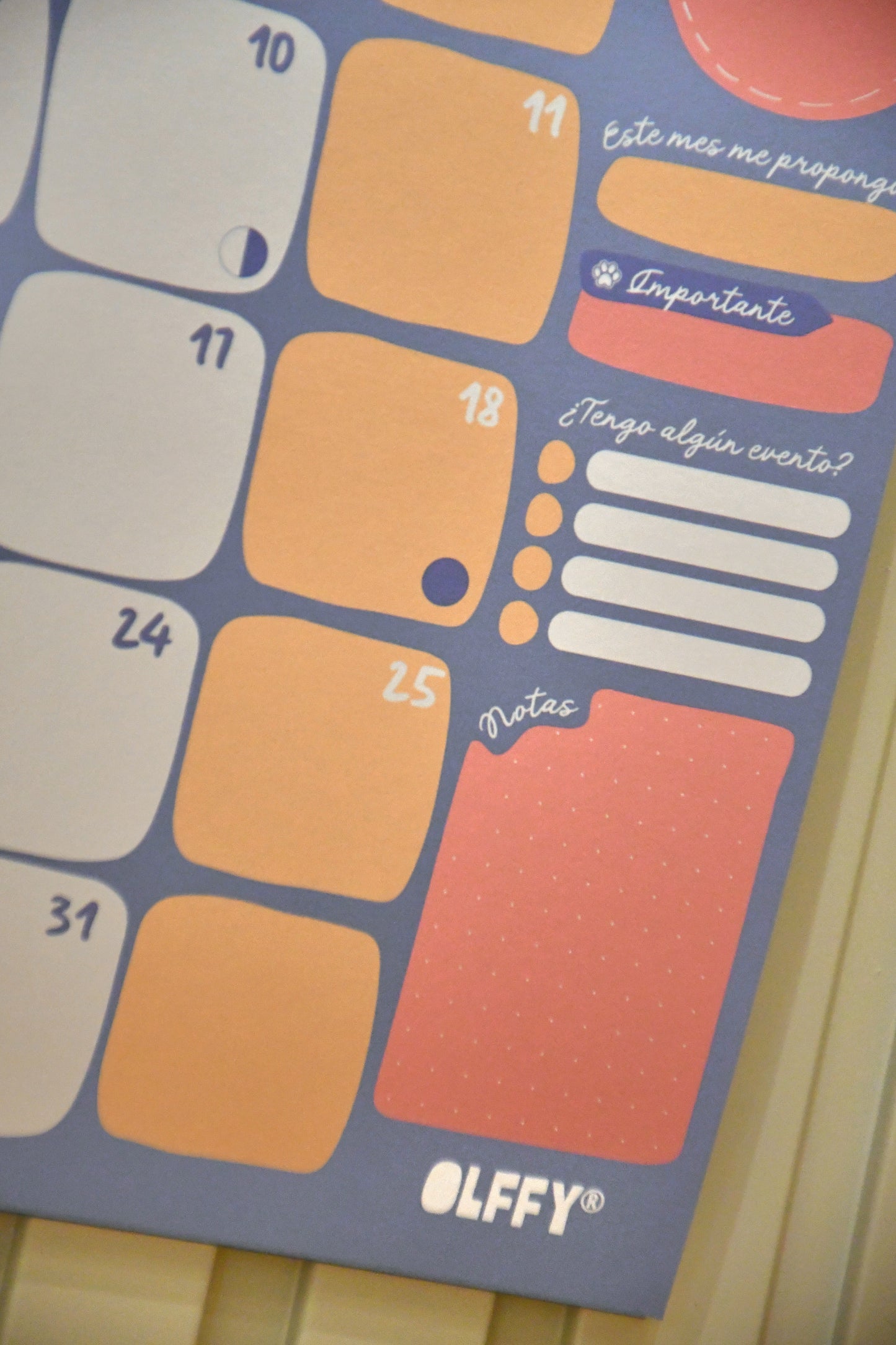 Calendario de Pared 2026